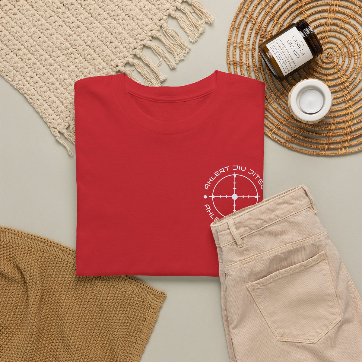 Jiu Jitsu Target Tee — Ahlert Jiu Jitsu Logo T-Shirt