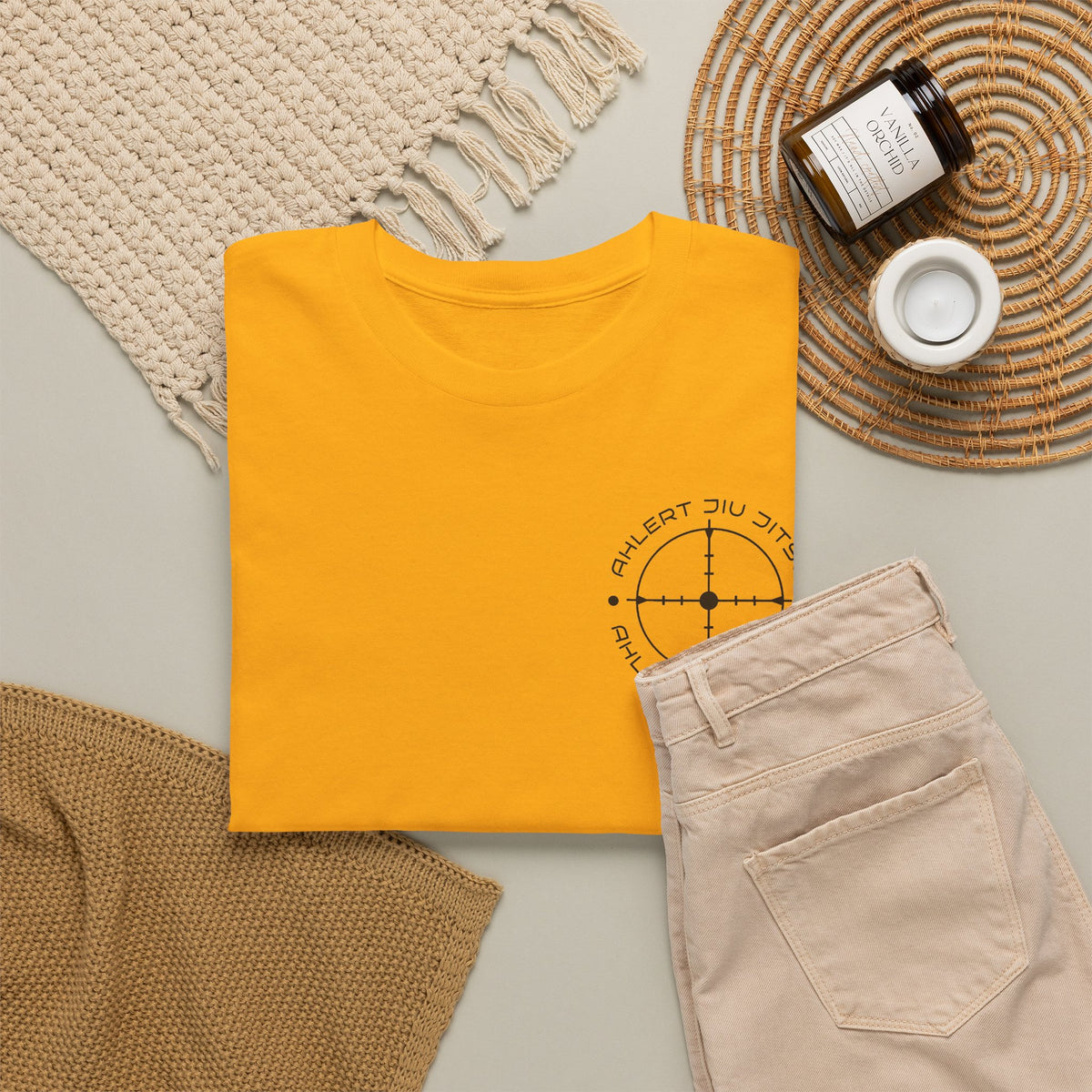 Jiu Jitsu Target Tee — Ahlert Jiu Jitsu Logo T-Shirt