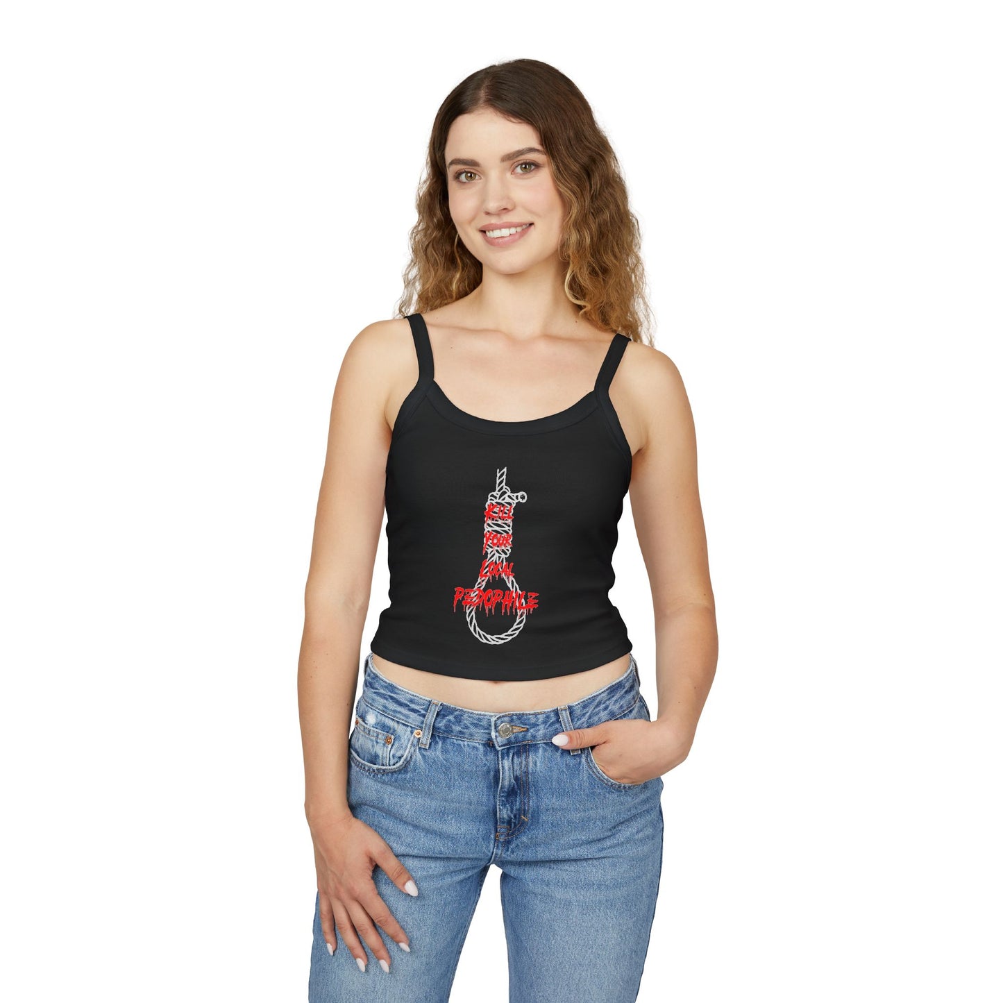 Shoot your local pedophile women’s tank top