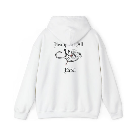 Death to All Rats! Unisex Heavy Blend™ Hooded Sweatshirt