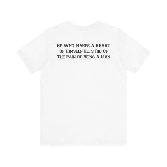 Beast T-Shirt - Unisex Jersey Tee with Motivational Quote, Perfect for Gifting, Self-Care, or Everyday Wear
