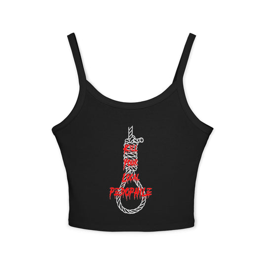 Shoot your local pedophile women’s tank top