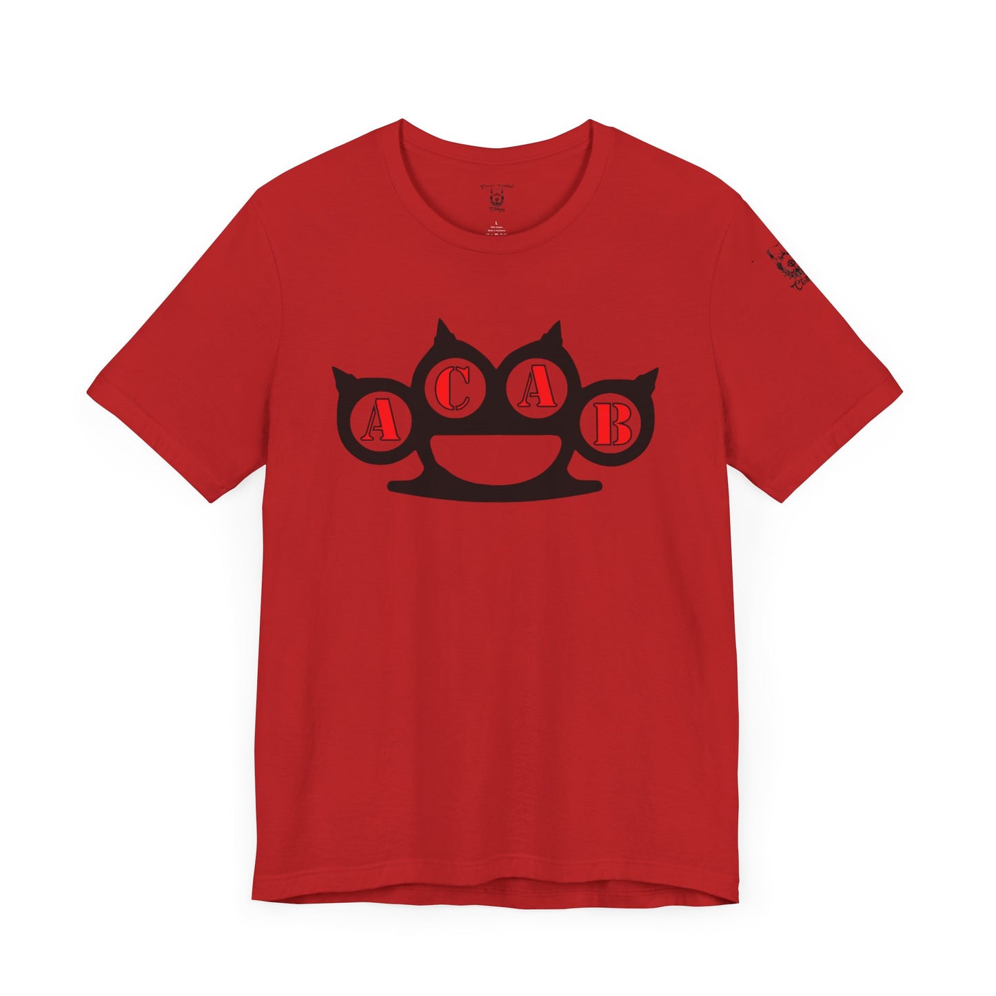 ACAB Unisex Jersey Short Sleeve Tee – Streetwear Graphic Tee for Rebel Spirits