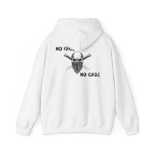 No face no case hoodie