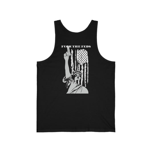 Fuck the Feds statute of liberty tank