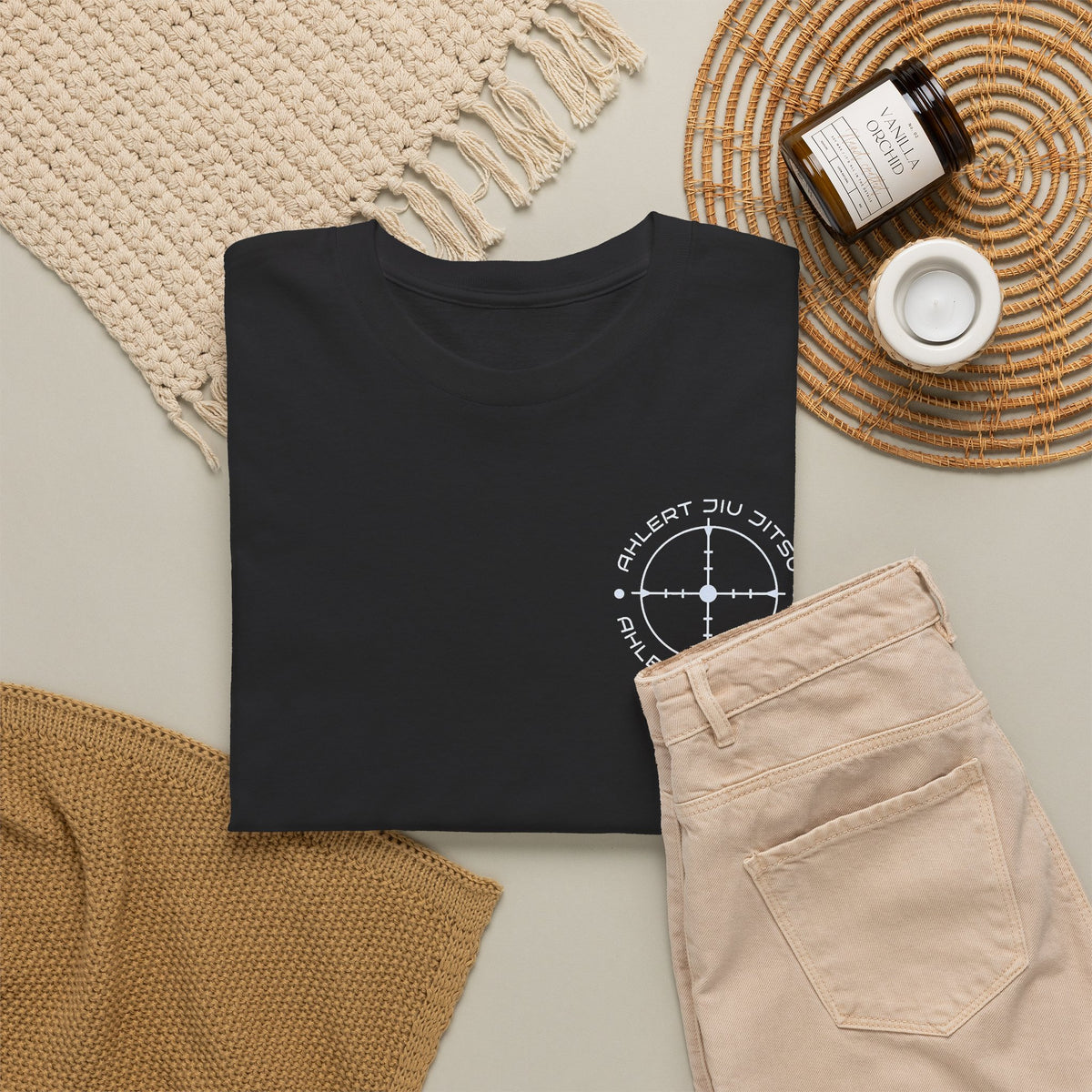 Jiu Jitsu Target Tee — Ahlert Jiu Jitsu Logo T-Shirt