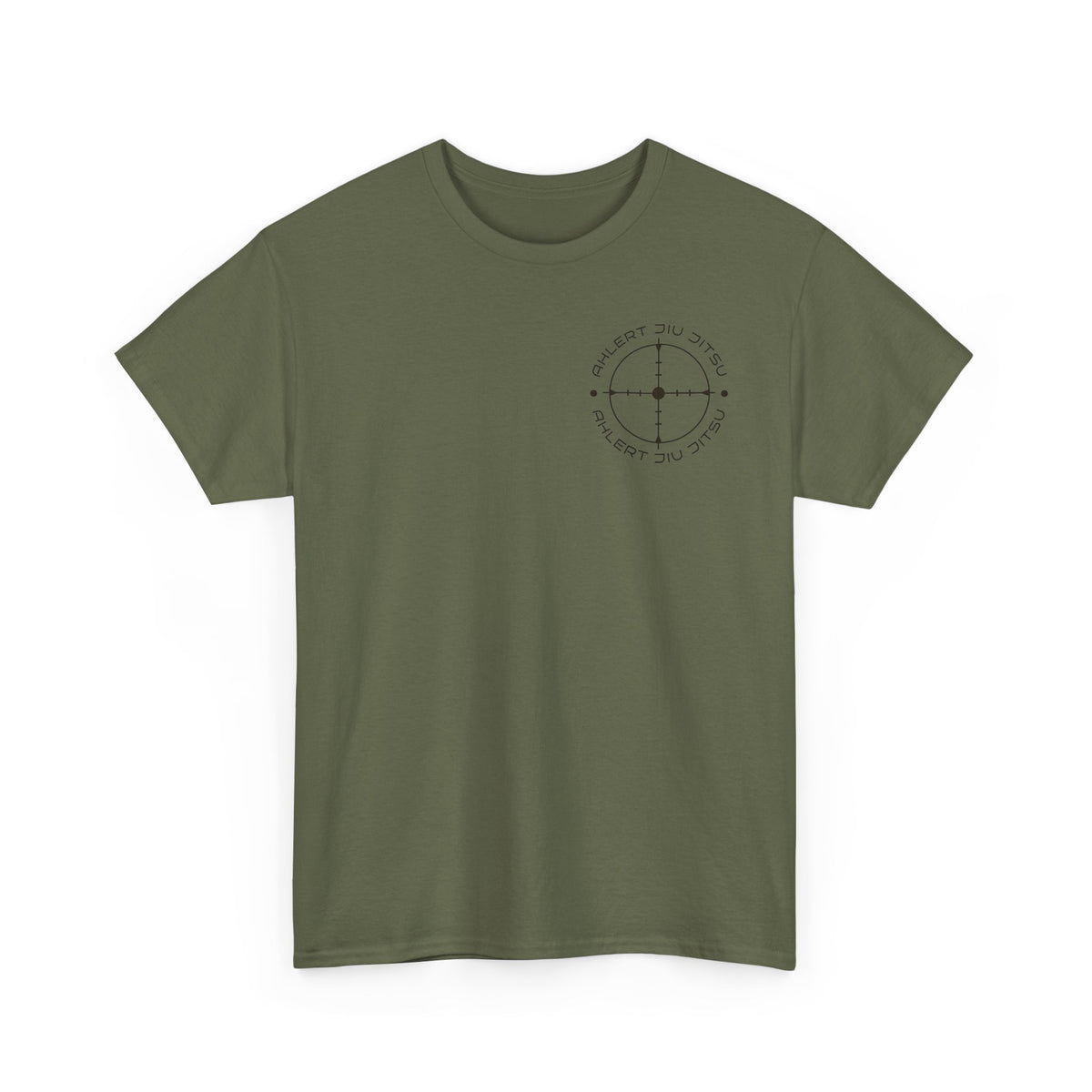 Jiu Jitsu Target Tee — Ahlert Jiu Jitsu Logo T-Shirt