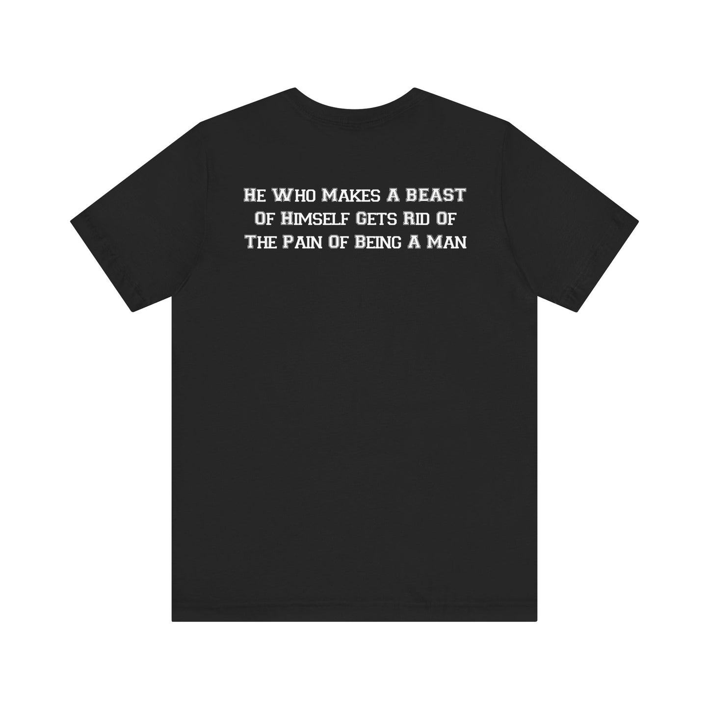 Beast T-Shirt - Unisex Jersey Tee with Motivational Quote, Perfect for Gifting, Self-Care, or Everyday Wear